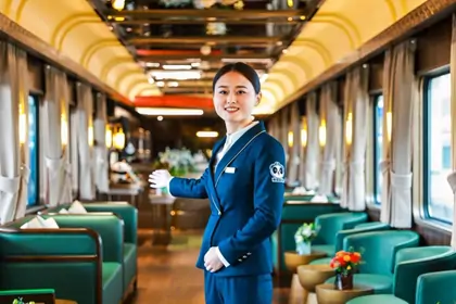 Inside Panda Train