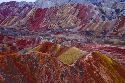 Zhangye Colorful Danxia Scenic Spot